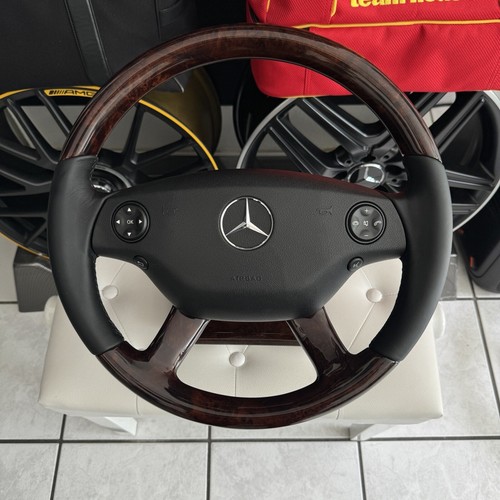 Mercedes benz legno - volante, in